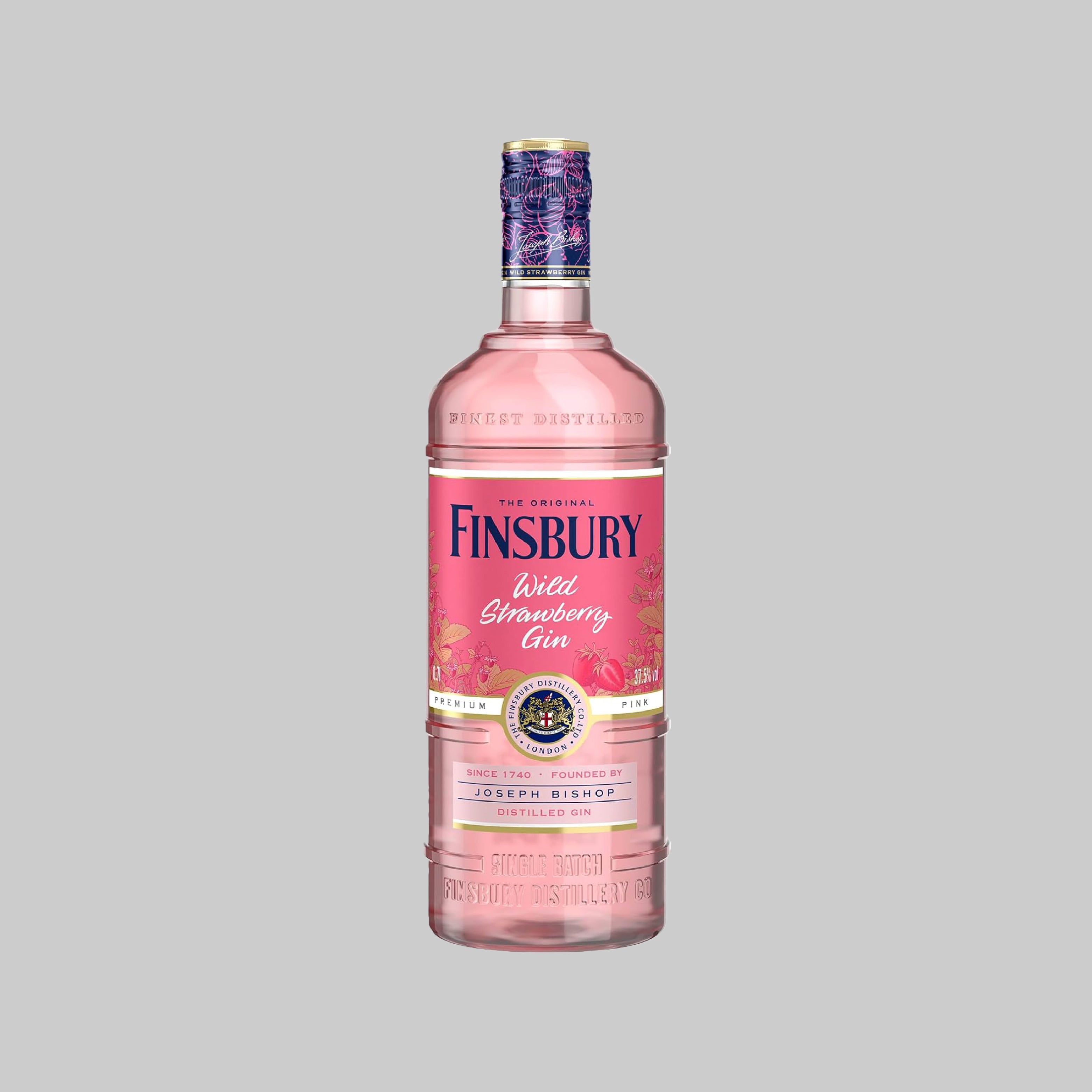 Finsbury Wild Strawberry Gin 700ml 37.5% | TIME2DRINK